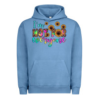 Pigment Pebble Blue i'm not for everyone Urban Hoodie - JahusDesignShop