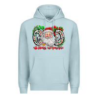With God All Things Are Possible Santa Premium Hoodie | Teevron