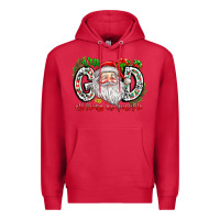 Cardinal with god all things are possible santa Premium Hoodie - CowhideDigitalArt