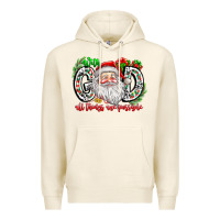 Tofu with god all things are possible santa Premium Hoodie - CowhideDigitalArt
