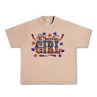 Burro All American Girl Urban Heavy Tee - CowCowDesign