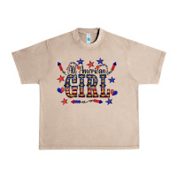 French Oak All American Girl Urban Heavy Tee - CowCowDesign