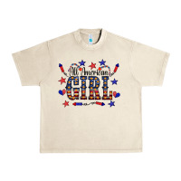 Sandshell All American Girl Urban Heavy Tee - CowCowDesign