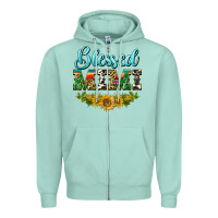 Blessed Mimi Zipper Hoodie | Teevron