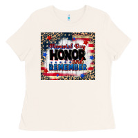 Bone memorial day honor and remember Ladies Tee - CowGirlArtShop