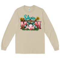 Mushroom Show mom pig Mother's Day Long Sleeve Tee - FaDigitalArtStudio