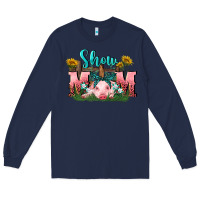 Navy Show mom pig Mother's Day Long Sleeve Tee - FaDigitalArtStudio