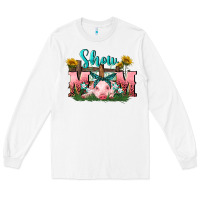 White Show mom pig Mother's Day Long Sleeve Tee - FaDigitalArtStudio