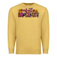 Antique Gold perfectly imperfect Premium Sweatshirt - AdoDesignShop