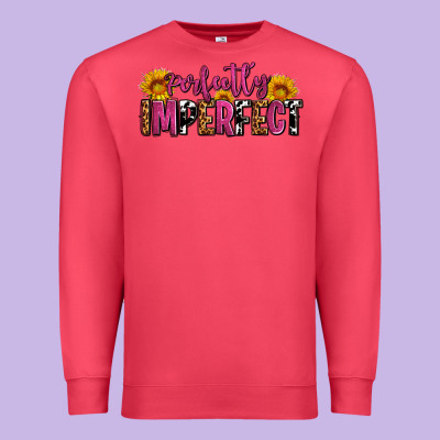 Perfectly Imperfect Premium Sweatshirt Designed By Adodesignshop