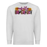 Dove Grey perfectly imperfect Premium Sweatshirt - AdoDesignShop