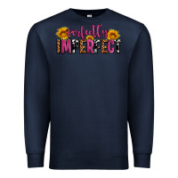 Navy perfectly imperfect Premium Sweatshirt - AdoDesignShop