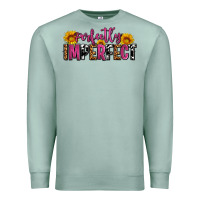 Seafoam perfectly imperfect Premium Sweatshirt - AdoDesignShop