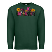 Sports Green perfectly imperfect Premium Sweatshirt - AdoDesignShop