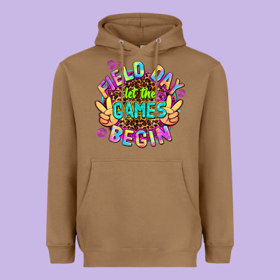 Field Day Let The Games Begin Heavyweight Hoodie Designed By Adodesignshop