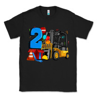 Black forklift birthday two Classic Tee - Artiststas