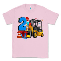 Bubblegum Pink forklift birthday two Classic Tee - Artiststas