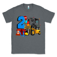 Charcoal Heather forklift birthday two Classic Tee - Artiststas