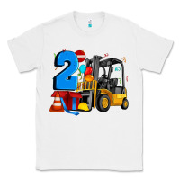 White forklift birthday two Classic Tee - Artiststas