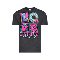 Vintage Black love vibes Vintage Tee - OliviaCreatesArt