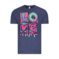 Vintage Denim love vibes Vintage Tee - OliviaCreatesArt