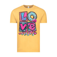 Vintage Mustard love vibes Vintage Tee - OliviaCreatesArt