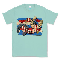 4th Of July Horseshoe Classic Tee | Teevron