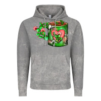 Cloud Rock Cactus Coffee cup Vintage Hoodie - FaDigitalArtStudio