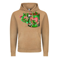 Vintage Camel Cactus Coffee cup Vintage Hoodie - FaDigitalArtStudio