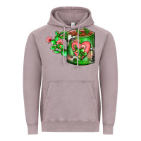 Vintage Zinc Cactus Coffee cup Vintage Hoodie - FaDigitalArtStudio