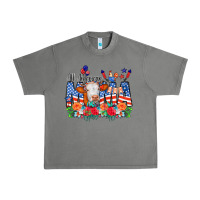 Tornado All American Mama Cow Flowers Urban Heavy Tee - CowCowDesign