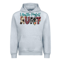 Heather Grey i am perfect aunt Urban Hoodie - JahusDesignShop