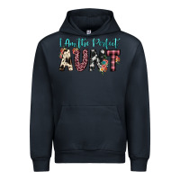 Navy i am perfect aunt Urban Hoodie - JahusDesignShop