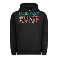 Pigment Black i am perfect aunt Urban Hoodie - JahusDesignShop