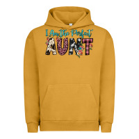 Pigment Peanut Butter i am perfect aunt Urban Hoodie - JahusDesignShop