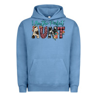 Pigment Pebble Blue i am perfect aunt Urban Hoodie - JahusDesignShop
