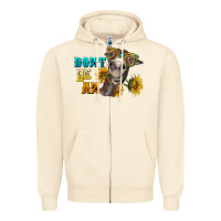 Don't Be An Ass Donkey Zipper Hoodie | Teevron