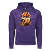 Cloud Purple Halloween Jack O Lantern Bobba Cup Vintage Hoodie - FaDigitalArtStudio