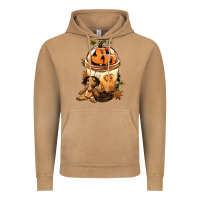 Vintage Camel Halloween Jack O Lantern Bobba Cup Vintage Hoodie - FaDigitalArtStudio