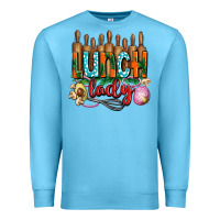 Ocean Blue lunch lady with onions Premium Sweatshirt - AdoDesignShop