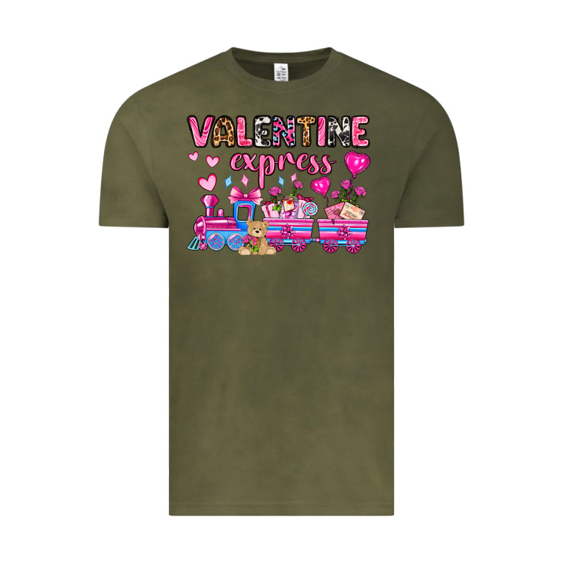 Valentine Express Olivia Vintage Tee by OliviaCreatesArt | Teevron