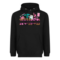 Black nurse custom name Heavyweight Hoodie - AdoDesignShop