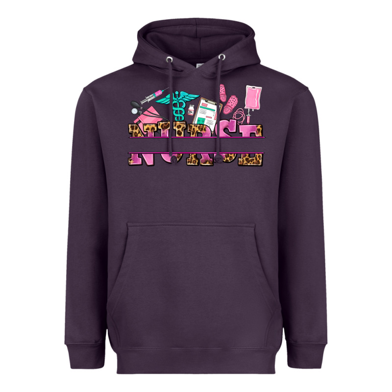Nurse Custom Name Heavyweight Hoodie by AdoDesignShop | Teevron