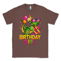 Chestnut 6th birthday girl t rex pink Classic Tee - CowGirlArtShop