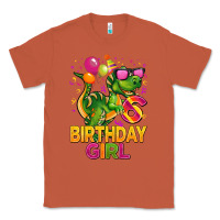 Copper 6th birthday girl t rex pink Classic Tee - CowGirlArtShop