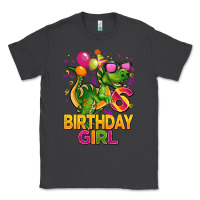 Smoke 6th birthday girl t rex pink Classic Tee - CowGirlArtShop