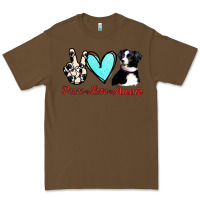 Cacao Peace Love Aussie Premium Tee - Jasminsmagicworld