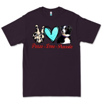 Plum Peace Love Aussie Premium Tee - Jasminsmagicworld
