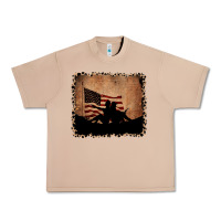 Burro America Western Cowboy and Cowgirl Leopard Frame Urban Heavy Tee - CowCowDesign