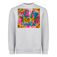 Heather Grey nails Heavyweight Sweatshirt - BarkalooDesign